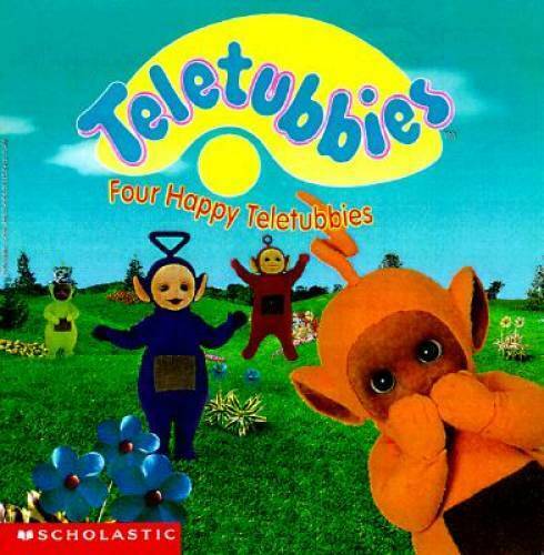 Four Happy Teletubbies - Paperback By Scholastic Books - GOOD