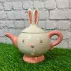 Johanna Parker By Transpac Ceramic Easter Bunny Teapot