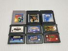 Nintendo Gameboy & Gameboy Advance Games Lot Of 9 - All Authentic & Tested!