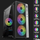 RGB LED Quiet PC Air Cooling RGB Fans Computer Case Game PC Cooling Fan 120mm US