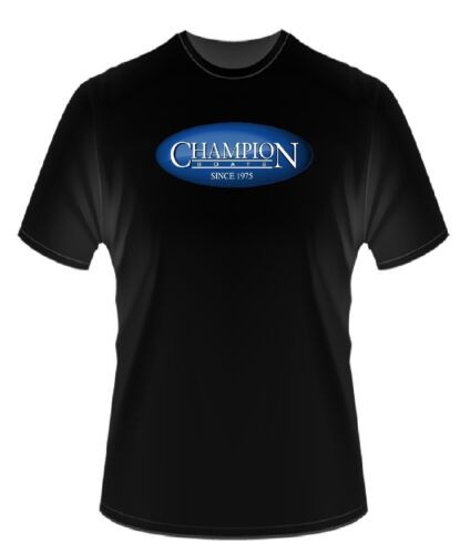 Champion Boats Black T-Shirt