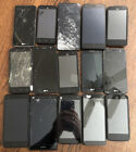 Lot of 15 A502 Z899vl Z987 H443 LS675 3v Z835 Rebel 3 Z9517 Cell Phone Broken