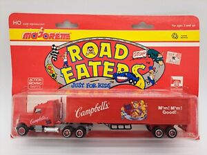 92~Majorette Kenworth Semi Truck Campbell's Road Eaters Super Movers 600 Series.