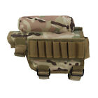 Tactical Rifle Buttstock Cheek Rest Shotgun Ammo Shell Mag Carrier Holder Pouch
