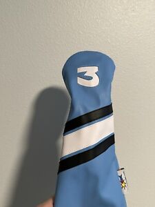 Sunfish Leather Golf 3wood  Headcover - Custom - Blue,white,black, NEW