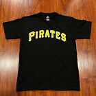 Majestic Youth Pittsburgh Pirates Black Jersey Shirt Large L Baseball MLB Boys