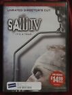 Saw IV DVD (2007) Unrated Directors Cut Widescreen Ex-Rental USED Good Condition
