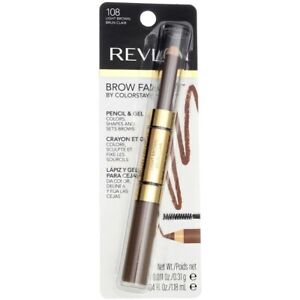 Revlon ColorStay Brow Fantasy Eyebrow 2-in-1 Gel & Pencil, #108- Light Brown