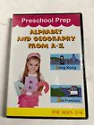 NEW Preschool Prep Alphabet and Geography From A-Z DVD ages 2-6 Kids Educational