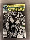 WEB OF SPIDER-MAN #33 (Marvel December 1987) Iconic Cover Black Suit Spider-Man