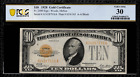 New Listing1928 $10 Gold Certificate FR-2400 - Graded PCGS 30 Very Fine