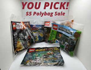 LEGO Polybag - YOU PICK! - Marvel, Star Wars, Creator, Jurassic World, MonkeyKid