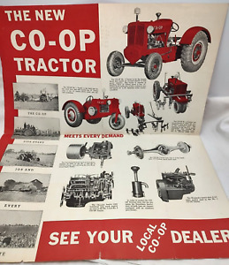 1937 Graden City Kansas CO-OP Tractor Sales Brochure Garden City Co-Op Oil Co.
