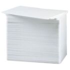 50 Blank White PVC Cards - CR80, 30 Mil, Credit Card Size