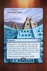 Ancestral Vision *Magic Altered Hand Painted Extended Borderless Art* MTG Erich