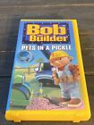 Bob the Builder - Pets in a Pickle (VHS, 2001 Clamshell) Free Shipping