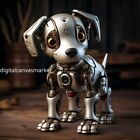 Digital Image Picture Photo Wallpaper Background Robot Dog Art
