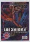 2021-22 Panini NBA Hoops Rookie Special Cade Cunningham #RS-1 Rookie RC