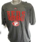 Mens Majestic MLB Cincinnati Reds Cooperstown Collection Baseball Tee T-Shirt