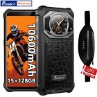 FOSSiBOT F101 Pro Rugged Cell Phone 10600mAh 15GB+128GB 4G Android 13 Smartphone