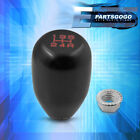 For Honda Civic Integra DelSol Type-R Style 5 Speed Manual Shift Knob Black Red (For: Honda)