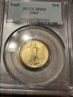 New Listing2004 American Gold Eagle 1/4 oz $10 - PCGS MS69