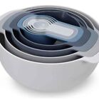 Joseph Joseph Nest 9 Nesting Bowls Set with Mixing Bowls and Measuring Cups