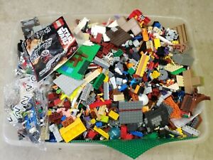 Legos 10 Lbs Bulk Lot Assortment Building Blocks Parts Pieces Assorted Mixed