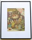 Maurice Sendak Wild Things cover 1976 adposter framed 42x52cm FREE SHIPPING