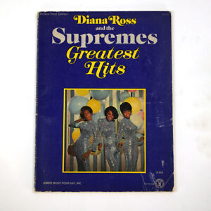 Diana Ross and The Supremes Greatest Hits Songbook Sheet Music 1968