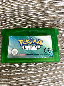 Pokemon Emerald Version GBA, Authentic, Tested, Working Saves, New Battery