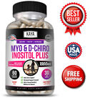 Myo & D-Chiro Inositol Plus 60ct, Women Hormone Support, Manage Stress