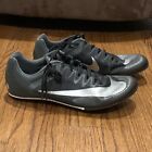 Nike Zoom Rival Sprint Track Black Silver Spikes Men's Size 10 DC8753-001