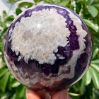 New Listing2.66LB Natural Dream Amethyst Quartz Crystal Sphere Ball Healing