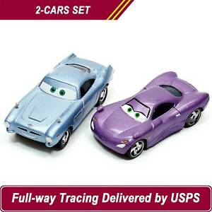 2-Car Mattel Disney Pixar Cars Finn McMissile Holley Shiftwell 1:55 Diecast Toys