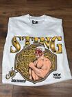 Wrestling T Shirt Medium Vintage Sting WCW WWF 90s
