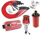 MSD Ignition 8578K Ford 351W Ignition Kit Includes: MSD Pro-Billet Small Cap Dis