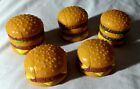 mcdonalds happy meal toys Changeables 5 Combo Set . Cheeseburgers 2 Ct Big...