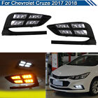 Daytime Running Lights LED DRL Fog Lamp Replacement Bumper For Chevry Cruze (For: 2017 Chevrolet Cruze)