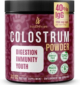 New ListingBovine Colostrum Supplement for Gut Health Hair Growth Beauty and Immune Support