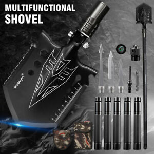 Survival Kit Outdoor Camping Folding Shovel Tactical Emergency Gear Hunting Tool