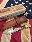 New ListingCase XX Hunting Knife Vintage With Sheath 578 3 1/2 SS Stag Handles