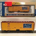 Walthers Gold Line 932-2587 40’ Meat Reefer Box Car ~ Kansas Beef (ART) 91662 Ho
