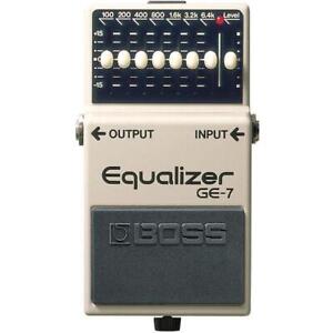 BOSS Equalizer GE-7 Guitar Effect Pedal New