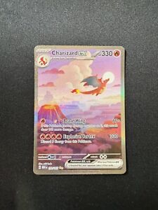 Charizard ex 199/165 Scarlet & Violet 151 Special Illustration Rare Pokémon E90