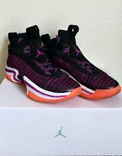 Nike Air Jordan XXXVI 36 “First Light” Black Violet CZ2650-004 Men's Size 10 US