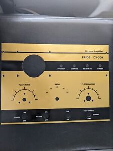 Pride DX-300 Bi Linear Amplifier, New Gold & Black with White Face Plate Decal