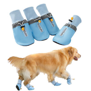 4PCS Dog Shoes Pet Paw Protector Breathable for Hot Pavement Dog Boots Running