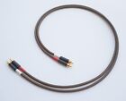 Belden 8402 with Switchcraft 3502ABAU, High-End HiFi RCA Interconnect Cable Pair