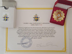 Pope John Paul II w/ Certificate reliquary relic. Rare